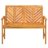 NNEVL Garden Bench 109 cm Solid Wood Acacia