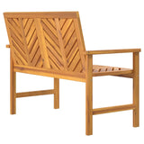 NNEVL Garden Bench 109 cm Solid Wood Acacia