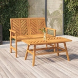 NNEVL Garden Bench 109 cm Solid Wood Acacia