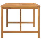 NNEVL Garden Dining Table 150x90x74 cm Solid Wood Acacia