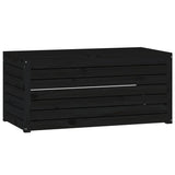 NNEVL Garden Box Black 101x50.5x46.5 cm Solid Wood Pine