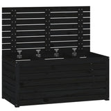 NNEVL Garden Box Black 101x50.5x46.5 cm Solid Wood Pine