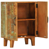 NNEVL Hand Carved Sideboard 55x30x75 cm Solid Wood Reclaimed