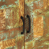 NNEVL Hand Carved Sideboard 55x30x75 cm Solid Wood Reclaimed