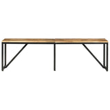 NNEVL Bench 160x35x46 cm Solid Wood Mango