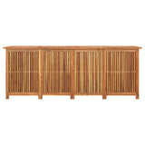 NNEVL Garden Storage Box 200x80x75 cm Solid Wood Acacia