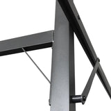 NNEVL Pergola with Retractable Roof Anthracite 395x292x230 cm