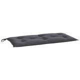NNEVL Garden Bench Cushion Anthracite 100x50x7cm Oxford Fabric