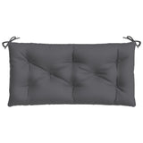 NNEVL Garden Bench Cushion Anthracite 100x50x7cm Oxford Fabric