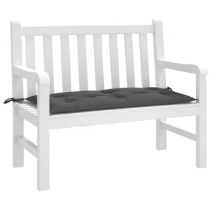 NNEVL Garden Bench Cushion Anthracite 100x50x7cm Oxford Fabric