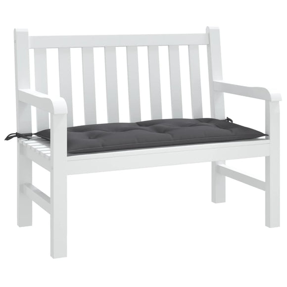 NNEVL Garden Bench Cushion Anthracite 100x50x7cm Oxford Fabric