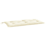 NNEVL Garden Bench Cushion Cream 100x50x7 cm Oxford Fabric
