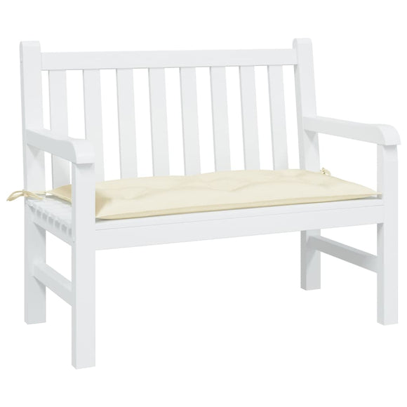 NNEVL Garden Bench Cushion Cream 100x50x7 cm Oxford Fabric