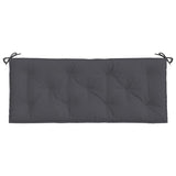 NNEVL Garden Bench Cushion Anthracite 120x50x7cm Oxford Fabric