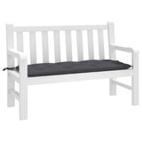 NNEVL Garden Bench Cushion Anthracite 120x50x7cm Oxford Fabric