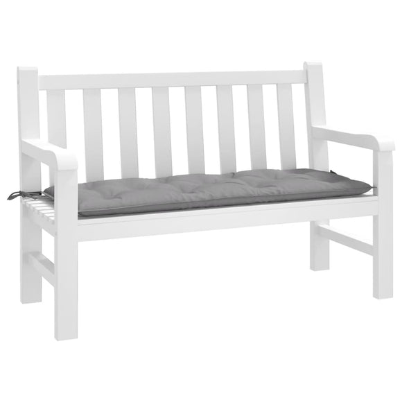 NNEVL Garden Bench Cushion Grey 120x50x7cm Oxford Fabric