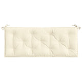 NNEVL Garden Bench Cushion Cream 120x50x7cm Oxford Fabric
