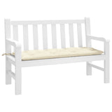 NNEVL Garden Bench Cushion Cream 120x50x7cm Oxford Fabric