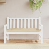 NNEVL Garden Bench Cushion Beige 120x50x7cm Oxford Fabric