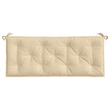 NNEVL Garden Bench Cushion Beige 120x50x7cm Oxford Fabric