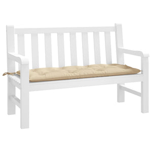 NNEVL Garden Bench Cushion Beige 120x50x7cm Oxford Fabric