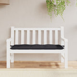 NNEVL Garden Bench Cushion Black 120x50x7cm Oxford Fabric