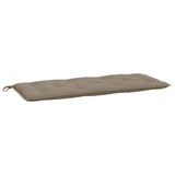 NNEVL Garden Bench Cushion Taupe 120x50x7cm Oxford Fabric