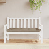 NNEVL Garden Bench Cushion Taupe 120x50x7cm Oxford Fabric