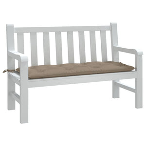 NNEVL Garden Bench Cushion Taupe 120x50x7cm Oxford Fabric