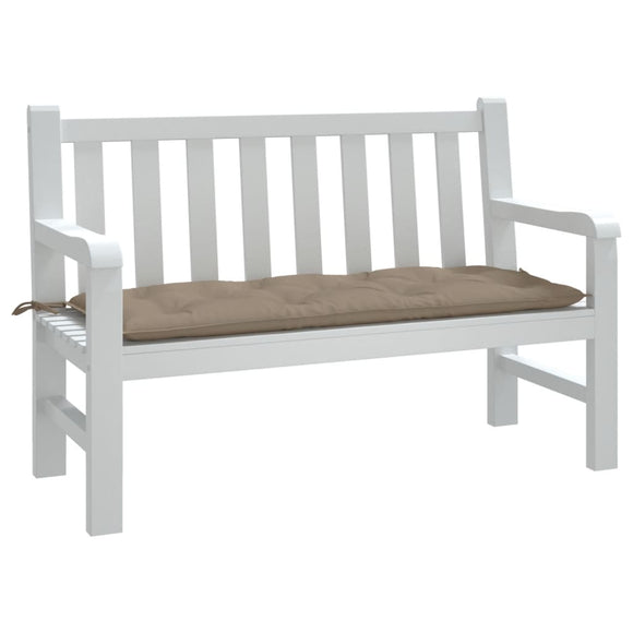 NNEVL Garden Bench Cushion Taupe 120x50x7cm Oxford Fabric
