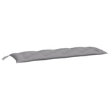 NNEVL Garden Bench Cushion Grey 150x50x7 cm Oxford Fabric