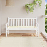 NNEVL Garden Bench Cushion Cream 150x50x7 cm Oxford Fabric
