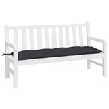 NNEVL Garden Bench Cushion Black 150x50x7 cm Oxford Fabric