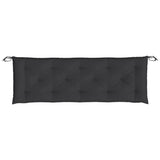 NNEVL Garden Bench Cushion Black 150x50x7 cm Oxford Fabric