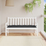 NNEVL Garden Bench Cushion Black 150x50x7 cm Oxford Fabric