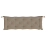 NNEVL Garden Bench Cushion Taupe 150x50x7 cm Oxford Fabric
