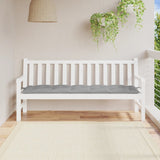 NNEVL Garden Bench Cushion Grey 180x50x7 cm Oxford Fabric