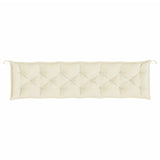 NNEVL Garden Bench Cushion Cream 200x50x7 cm Oxford Fabric