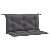 NNEVL Garden Bench Cushions 2pcs Anthracite 100x50x7 cm Oxford Fabric