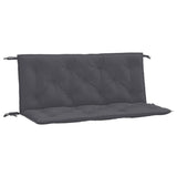 NNEVL Garden Bench Cushions 2pcs Anthracite 120x50x7cm Oxford Fabric
