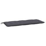 NNEVL Garden Bench Cushions 2pcs Anthracite 120x50x7cm Oxford Fabric