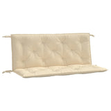 NNEVL Garden Bench Cushions 2pcs Beige 120x50x7cm Oxford Fabric