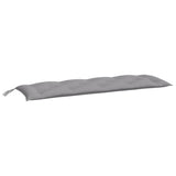 NNEVL Garden Bench Cushions 2pcs Grey 150x50x7cm Oxford Fabric