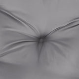 NNEVL Garden Bench Cushions 2pcs Grey 150x50x7cm Oxford Fabric