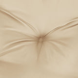 NNEVL Garden Bench Cushions 2pcs Beige 150x50x7cm Oxford Fabric