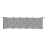 NNEVL Garden Bench Cushions 2pcs Grey 180x50x7cm Oxford Fabric
