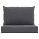 NNEVL Pallet Cushions 2 pcs Anthracite Oxford Fabric