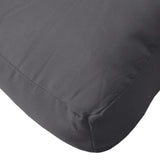 NNEVL Pallet Cushions 2 pcs Anthracite Oxford Fabric