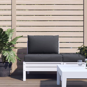 NNEVL Pallet Cushions 2 pcs Anthracite Oxford Fabric