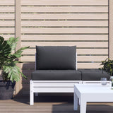 NNEVL Pallet Cushions 2 pcs Anthracite Oxford Fabric